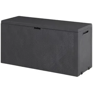 Höffner Auflagenbox  Emily ¦ grau ¦ Maße (cm): B: 118 H: 57 T: 45.0