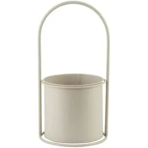 HOME STORY Pflanztopf   ¦ grau ¦ Eisen ¦ Maße (cm): H: 35,5  Ø: 18