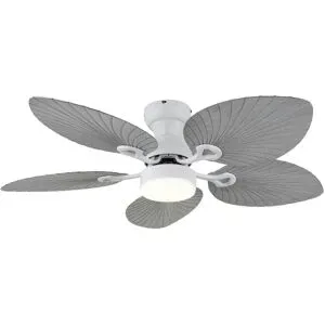 Globo Lighting Deckenventilator   ¦ weiß ¦ Maße (cm): H: 28,5  Ø: 107