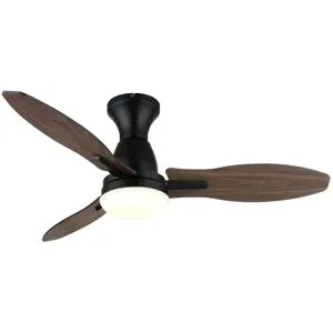 Globo Lighting Deckenventilator   ¦ schwarz ¦ Maße (cm): H: 32,5  Ø: 107