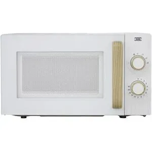 KHG Mikrowelle  MW-20.2 WEH ¦ weiß ¦ Metall,Kunststoff,Glas ¦ Maße (cm): B: 46,3