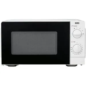 LevelOne Mikrowelle  MW-20.3 WE ¦ weiß ¦ Metall,Kunststoff,Glas ¦ Maße (cm): B: