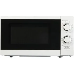 KHG Mikrowelle  MW-20.1GW ¦ weiß ¦ Kunststoff,Metall,Glas ¦ Maße (cm): B: 45,2