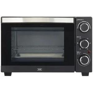 KHG Minibackofen  MBO-15S ¦ schwarz ¦ Metall,Glas,Kunststoff ¦ Maße (cm): B: