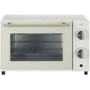 KHG Minibackofen  MBO-10W ¦ weiß ¦ Metall lackiert,Glas ¦ Maße (cm): B: 36,5 H: