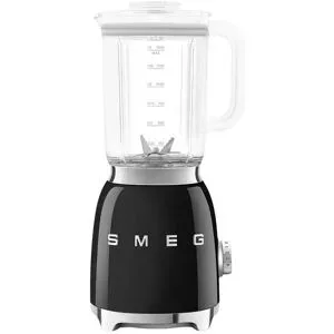 SMEG Standmixer  BLF03BLEU ¦ schwarz ¦ Kunststoff,Glas ¦ Maße (cm): B: 19,7 H: