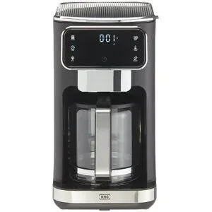 KHG Kaffeeautomat  KA-188 DMSE ¦ schwarz ¦ Metall,Glas,Kunststoff,Edelstahl ¦