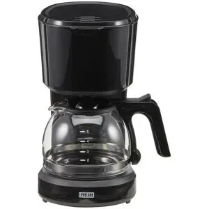 LevelOne Kaffeautomat  KA-060S ¦ schwarz ¦ Kunststoff,Glas,Metall ¦ Maße (cm):