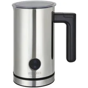 Meisterkoch Milchaufschäumer  MA-450 ¦ silber ¦ Kunststoff,Edelstahl ¦ Maße