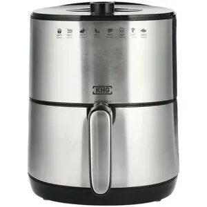 KHG Heißluft-Fritteuse Airfryer HLF-3200 ¦ silber ¦ Kunststoff,Metall ¦ Maße