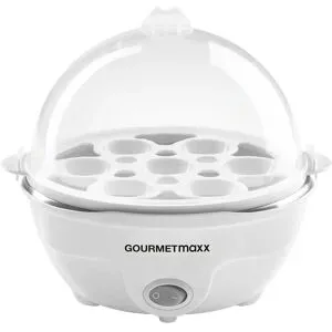 GourmetMaxx Eierkocher  13760 ¦ weiß ¦ Kunststoff,Metall ¦ Maße (cm): H: 17  Ø: