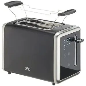 KHG Toaster  TO-900 DMSE ¦ schwarz ¦ Metall,Edelstahl,Kunststoff ¦ Maße (cm): B: