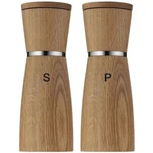 WMF Gewürzmühlen-Set  Ceramill Nature ¦ holzfarben ¦ Holz,Edelstahl,Glas ¦ Maße