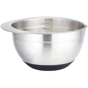 Meisterkoch Schüssel 2 5 Liter   ¦ silber ¦ Edelstahl ¦ Maße (cm): H: 12  Ø: 20