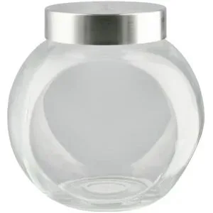 KHG Aufbewahrungsglas   ¦ transparent/klar ¦ Glas ¦ Maße (cm): H: 16  Ø: 16
