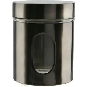 for friends Aufbewahrungsdose   ¦ grau ¦ Glas,Edelstahl ¦ Maße (cm): H: 12,5  Ø: