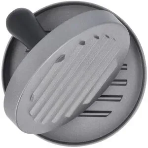 KHG Burgerpresse   ¦ silber ¦ Aluminium ¦ Maße (cm): H: 7,5  Ø: 12