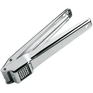 Gefu Knoblauchpresse  AGLIO ¦ silber ¦ Edelstahl ¦ Maße (cm): B: 2,8 H: 4,9