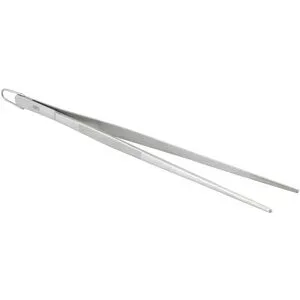 Gefu Küchenpinzette  SOCO ¦ silber ¦ Edelstahl ¦ Maße (cm): B: 3,3 H: 1,1
