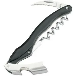 Gefu Kellnermesser  CAMERI ¦ schwarz ¦ Kunststoff,Metall ¦ Maße (cm): B: 3 H: