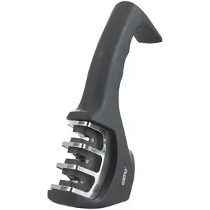 Gefu Messerschärfer  COLT ¦ schwarz ¦ Kunststoff ¦ Maße (cm): B: 4,7 H: 7