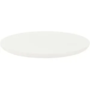 SCHÖNER WOHNEN Kollektion Tablett  Henri ¦ weiß ¦ Holz ¦ Maße (cm): H: 3  Ø: 40