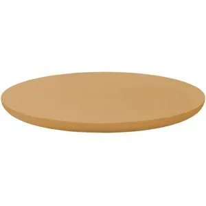 SCHÖNER WOHNEN Kollektion Tablett  Henri ¦ gelb ¦ Holz ¦ Maße (cm): H: 3  Ø: 40