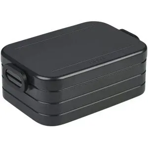 Mepal Lunchbox  Take a break ¦ schwarz ¦ Kunststoff ¦ Maße (cm): B: 12 H: 6,5
