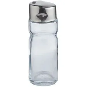 Höffner Gewürzstreuer   ¦ Glas,Edelstahl ¦ Maße (cm): H: 9  Ø: 3.3