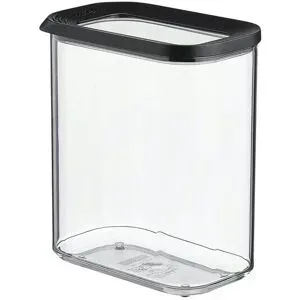 Mepal Vorratsdose  Modula ¦ schwarz ¦ Kunststoff ¦ Maße (cm): B: 9 H: 16,8