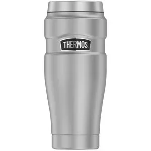 Thermos Isoliertasse  STAINLESS KING ¦ silber ¦ Edelstahl