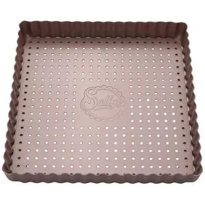 Sallys Tarteform   ¦ Carbonstahl ¦ Maße (cm): B: 20,5 H: 3