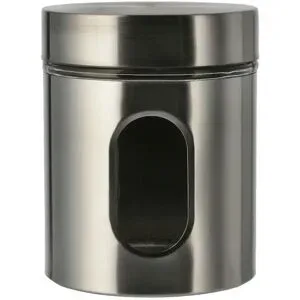 for friends Aufbewahrungsdose   ¦ silber ¦ Glas,Edelstahl ¦ Maße (cm): H: 12,5
