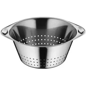 WMF Seiher  Gourmet ¦ silber ¦ Edelstahl ¦ Maße (cm): H: 16  Ø: 24