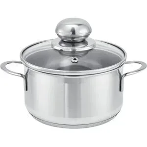 LevelOne Fleischtopf 14cm  Basic ¦ silber ¦ Edelstahl Ø: 14