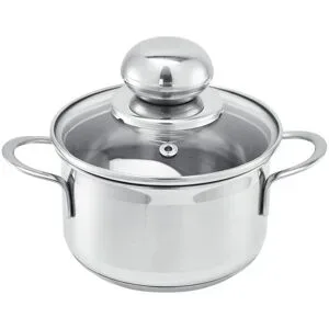 LevelOne Fleischtopf 12cm  Basic ¦ silber ¦ Edelstahl Ø: 12
