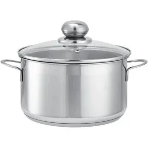 LevelOne Fleischtopf 20cm  Basic ¦ silber ¦ Edelstahl Ø: 20