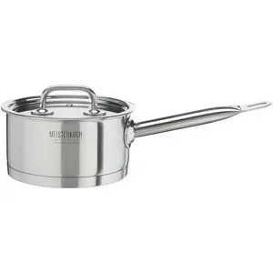 Meisterkoch Topf  MODUS ¦ silber ¦ Edelstahl ¦ Maße (cm): H: 8  Ø: 16