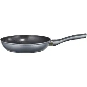 KHG Bratpfanne 24 cm   ¦ grau ¦ Aluminium ¦ Maße (cm): H: 4,8  Ø: 24