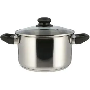 LevelOne Kochtopf 20 cm  Classic ¦ Edelstahl ¦ Maße (cm): H: 11,5  Ø: 20