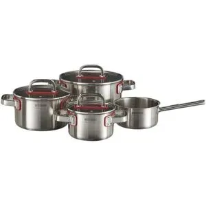Meisterkoch Topfset  JOCUS ¦ Edelstahl,Silikon ¦ Maße (cm): B: 30 H: 20
