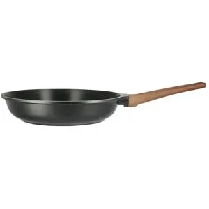 KHG Bratpfanne   ¦ schwarz ¦ Aluminium ¦ Maße (cm): H: 6  Ø: 28