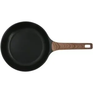 KHG Bratpfanne   ¦ schwarz ¦ Aluminium ¦ Maße (cm): H: 5,4  Ø: 24