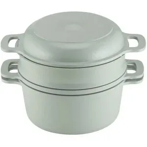 Höffner Topfset  Jasmin ¦ Aluminium-Guss ¦ Maße (cm): B: 27 H: 24,5