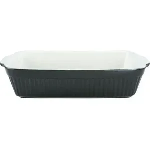 CreaTable Auflaufform  Classic ¦ schwarz ¦ Steinzeug/Steingut ¦ Maße (cm): B: 20