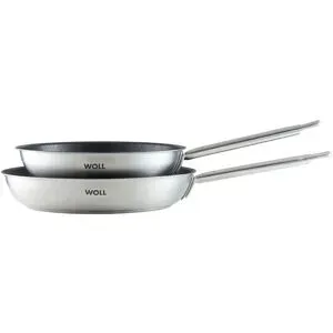 WOLL Pfannen-Set  Steel ¦ Edelstahl ¦ Maße (cm): B: 28,9 H: 5
