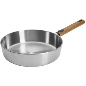 WOLL Schmorpfanne  Logic Steel ¦ Edelstahl ¦ Maße (cm): H: 7  Ø: 28