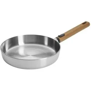 WOLL Bratpfanne  Logic Steel ¦ Edelstahl ¦ Maße (cm): H: 5  Ø: 24