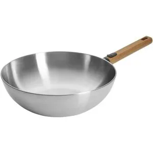 WOLL Wok  Logic Steel ¦ Edelstahl ¦ Maße (cm): H: 10  Ø: 30