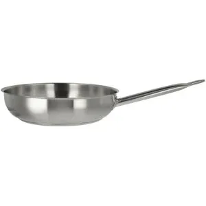 Meisterkoch Edelstahlpfanne tief Ø 28 cm  CELSUS ¦ silber ¦ Edelstahl ¦ Maße
